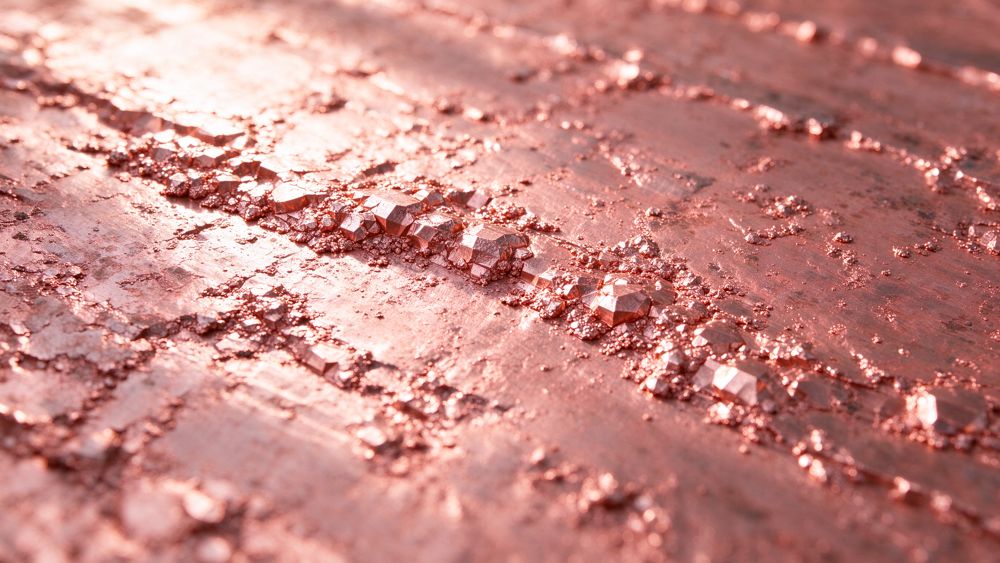 Copper surface
